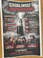   Kampania edukacyjna dotycząca szkodliwości e-papierosów