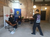  Sebastian Knigawka wraz z  finalistami OlimpiadaSolidarności